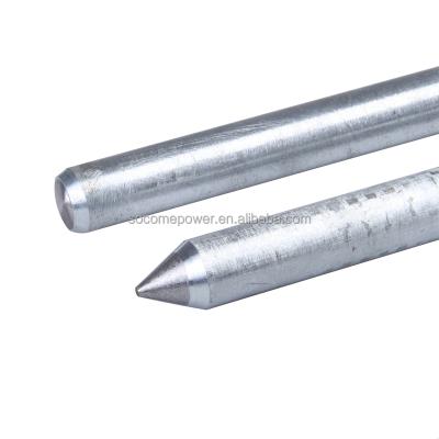 China Easy To Install Hot Dip Galvanized Ground Rod Zinc Coated Steel Ground Rod for sale