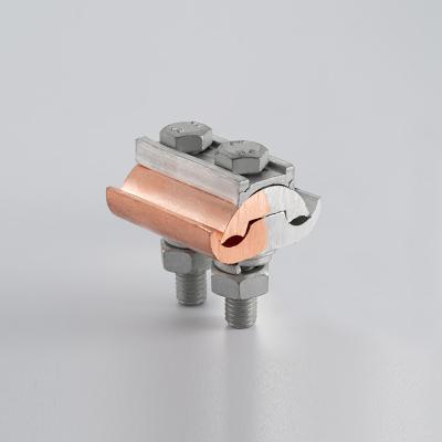 China Power Groove Bimetal Parallel Connector CAPG Clamp Copper Aluminum Clamp for sale