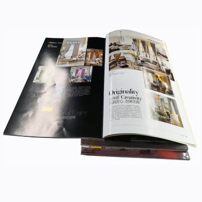 China Custom High Quality Offset Printing Magazine Soft Cover Cheap Paperback Book Printing for sale