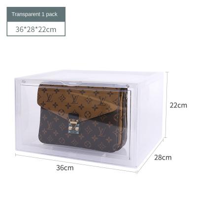 China Cheap Viable Plastic Shoe Storage Box Sachet Transparent Plastic Price Storage Box With Magnetic Lids for sale