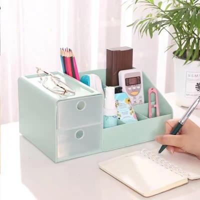 China Original New Storage Classification Plastic Cosmetic Storage Box With Organizer Cosmetic Storage Drawers Makeup Storage Box Cosmetic Box for sale