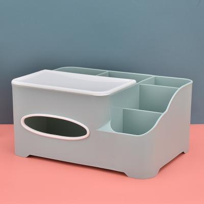 China Hot Paper Towel Built-in Storage Recommend Easy To Store Multi-Function Desktop Storage Box Office Top Selling Desktop Storage Box for sale