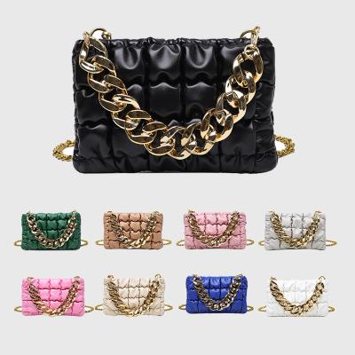 China Luxury Famous Brands Lady Purses Designer Handbags Fashion Leather Chain Designer Purse Women Bags PU Handbag Ladies for sale