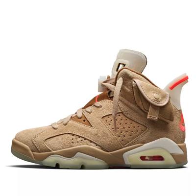 China Original Good Quality High Top Aj6 Sneakers Air Cushion Basketball Shoes New Brand Aj6 Fashion Trend Hot Men Women Retro High Top Basketball Shoes for sale