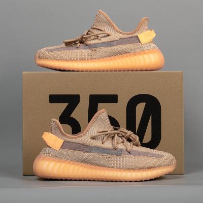 China Fashion Original Yeezy Trend 350 Logo Breathable Shock Absorption Pulsating Casual Running Tennis Shoes Brand Sneakers Men And Women for sale