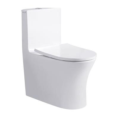 China Various Double-Flow Bowl 1-Pcs Toilet Equipment Floor Rimless Ceramic Modern Bathroom for sale