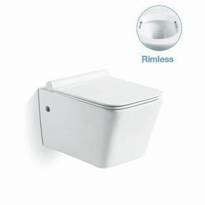 China High Quality Concealed Cistern Durable Using Various European Standard Ceramic Wall Hung Toilet for sale