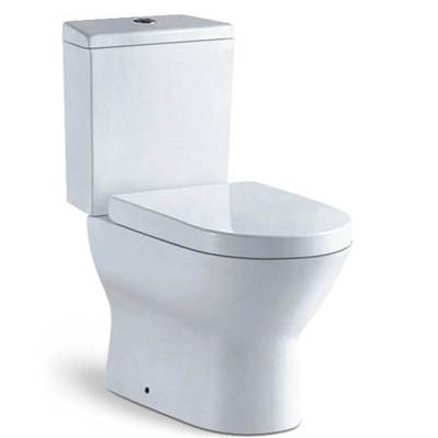 China Ceramic Double-Flow Wholesale Cheap Price WC Toilet Sets Two Piece Bathroom for sale