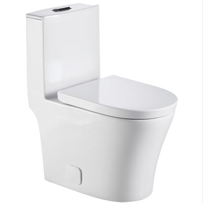 China Double-flush cUPC Watersense MaP1000g factory supply good quality toilet bowl direct one-piece toilets for sale