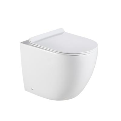 China Watermark&Wels Design Concealed Toilet Watermark&Wels High Quality Wholesale One-Piece Cistern Economical Flush Down Toilet for sale