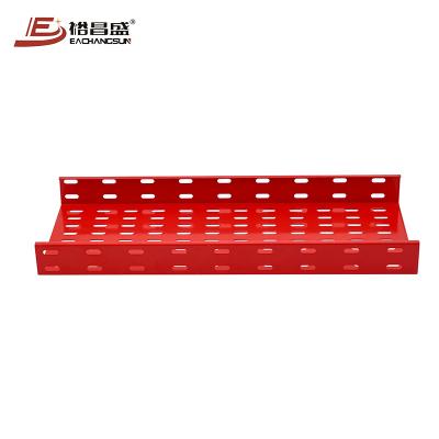 China Steel Factory Direct Price 300 x 50mm Cable Tray Accessories Flexible Durable SS Cable Trays for sale