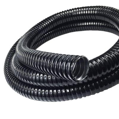 China Strip-wound galvanized Metal hose electrical cable conduit flexible low voltage electrical conduits fittings for sale