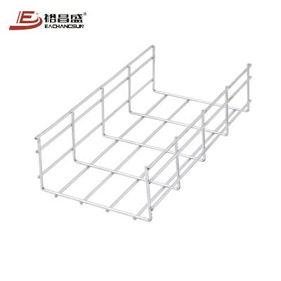 China Steel Customized Outdoor Rustproof Stainless Steel Superior Quality Powder Coated Wire Mesh Cable Tray for sale