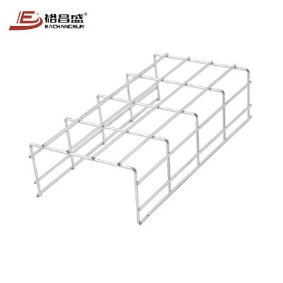 China Steel Customized Powder Coated High Quality Stainless Steel 304/316 Outdoor Rustproof Wire Mesh Cable Tray for sale