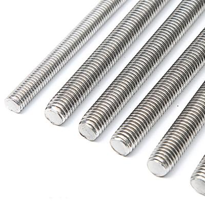 China General Industry Factory threaded custom stainless steel 304  full thread bar acme thread rod for sale