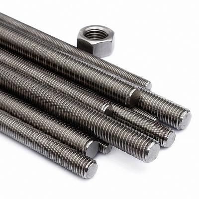 China General Industry Full Thread Bar Bolts And Nuts Custom ACME Threaded Rod Machine Stainless Steel Threaded Rod for sale