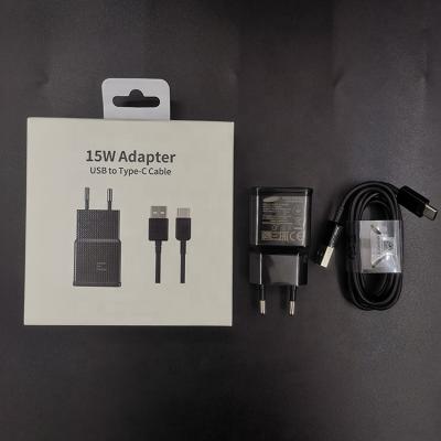 China EP-TA20EBE Smart Fast Mobile Phone Charging 3.0 Travel Adapter s9 s8 EU Charger Cable Set For Samsung for sale