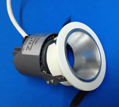 China Revestimento 7W do cinza/o branco conduziu Downlight com guarnição branca, downlights conduzidos banheiro à venda