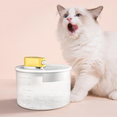 China Automatic Maker USB Charging Smart Wireless 2.5L Dog Water Dispenser Water Fountain For Cats for sale