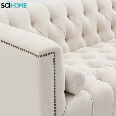 China Other SCIHOME Contemporary Modular Sectional Furniture Custom Couch Chesterfield Sofa Set for sale