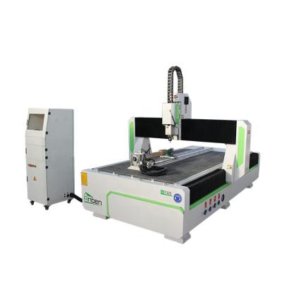 China Construction Material Stores ANBEN CNC Router 4 Axis CNC Router Wood Rotary Machine 1325 Wood Carving Machine Price for sale