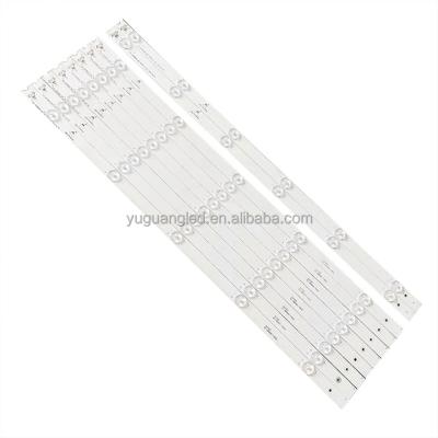 China DLED TV LED Backlight Strips Replacement For TCL TOT_55F3800A_8X5_3030C_L1_V4 TOT_55F3800A_2X6_3030C_L2_V4 for sale