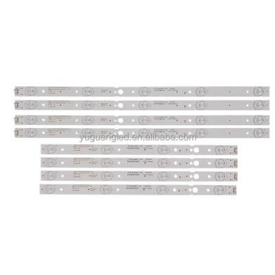 China DLED TV LED Backlight Strips Replacement For LG 43UG620V CRH-A4330300104L6CNRev1.0 CRH-A4330300105R6CNRev1.0 SW43D09L/R-ZC22AG-02 for sale