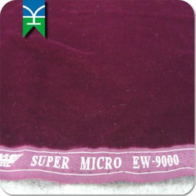 China Single high quality micro velor 9000 Eagle Selvage for sale