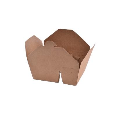 China Food Packaging Disposable Disposable Takeout Box Custom Food Bowl Packaging Paper Lunch Box for sale