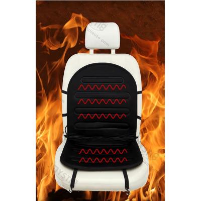 China UNIVERSAL 12V Seat Heater Luxury Winter Heating Car Cushion Cover With High Low Switch for sale