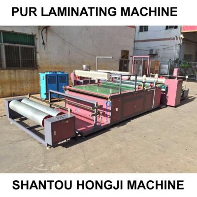 China BRAND NEW Textile HONGJI PUR HOT MELT PASTE LAMINATING MACHINE for sale