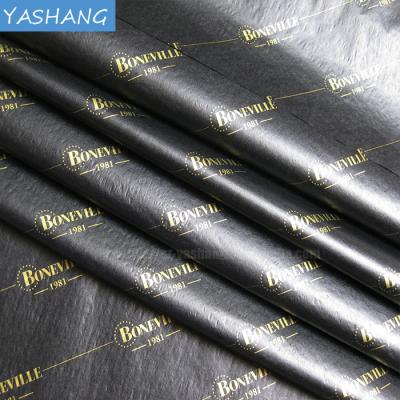 China Custom Printed Moisture Proof Gift Wrapping Brown Black Paper Roll, China Black Paper Price for sale