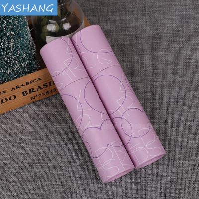 China Pink Paper Tube Box Printing Perfume Handmade Making Round Paper Box for sale