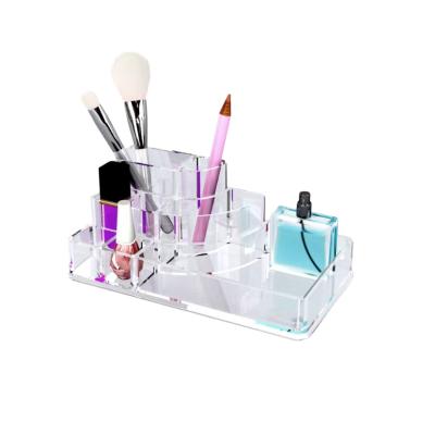 China 2021 Hot Selling Viable Cosmetic Acrylic Storage Box Storage Box Lipstick Storage Box Lipstick Shelf for sale