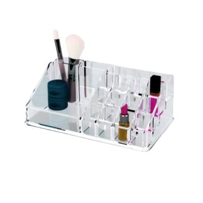 China 2021 Hot Selling Viable Cosmetic Acrylic Storage Box Storage Box Lipstick Storage Box Lipstick Shelf for sale