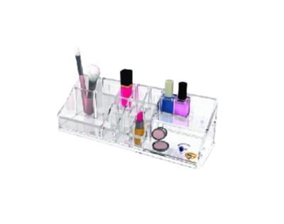 China 2021 Hot Selling Viable Cosmetic Acrylic Storage Box Storage Box Lipstick Storage Box Lipstick Shelf for sale