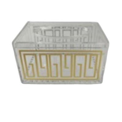 China 2021 Selling Tissue Box Minimalist Acrylic Transparent Attractive Tissue Box Tissue Box Office Dining Room Storage Box for sale