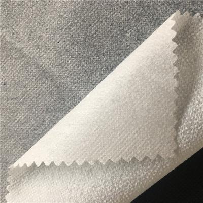 China Poly Adhesive Nonwoven Interlining Adhesive For Garment for sale