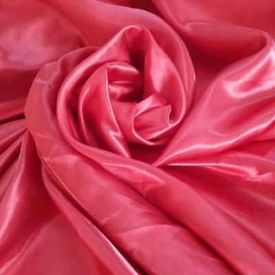 China Shrink-Resistant 100% Polyester Woven Satin For Garment for sale