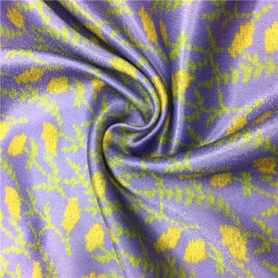 China Anti-Static Design Printed Satin Fabric for sale