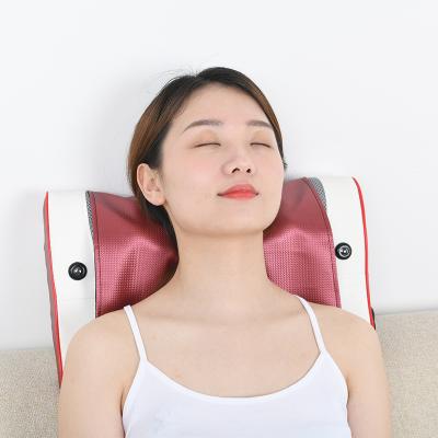 China Body ready to ship multifunctional best selling factory direct shoulder head neck back shiatsu economic electric massage pillow for sale