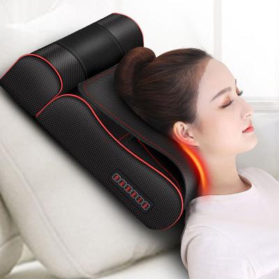 China Body Factory Direct Sales Electric Shiatsu Massage Cushion Pulse Neck Massage Pillow Cushion for sale