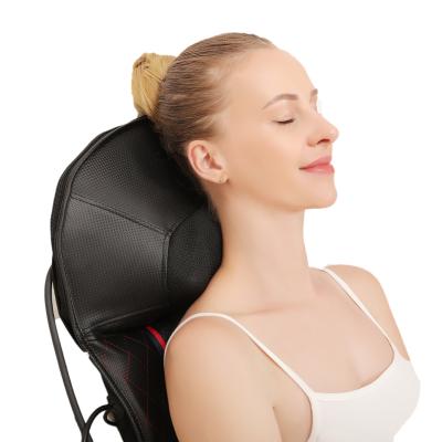 China Back Body OEM Portable Neck Foot Kneading Pose Vibration Massage Heating Home Electric Massage Cushion for sale