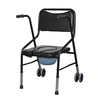 China Lightweight High Quality Commode Chair For Elderly And Pregnant Older Woman Folding Light Weight With WC For Home Care for sale