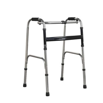 China Hot-sales Products Factory Direct Folding Collapsible Aluminum Alloy And Stainless Steel Walker For The Disabled for sale