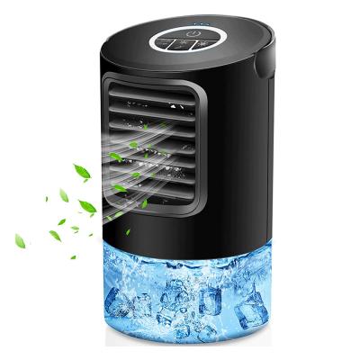 China Smart Home Switchable Appliances Cooler Air Function Humidification Indoor Portable Air Conditioners Fan with 7 Colors Light for sale