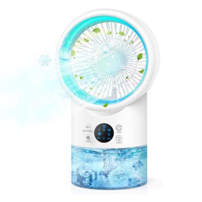 China Single Model Product Custom Personal Space Cooling Private Air Coolers With 7 Color Led Light Weight 420ML 4M/S for sale