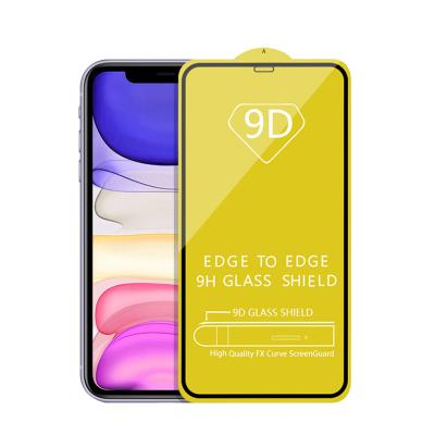 China 2021 Hot Selling Anti-fingerprint Tempered Glass Screen Protector 9D 10D 11D 21D Tempered Film For iPhone for sale