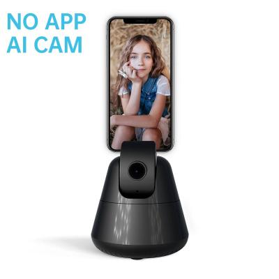 China Mobile Phone Holder High Definition Adjustable Auto Tracking Wireless Face Cameras AI Battery Support Built-in OEM/ODM for sale