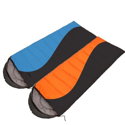 China Outdoor Sports Envelope Sleeping Bag Adult Camping Envelope Type Netting Enhancing Trekking Light Weight for sale